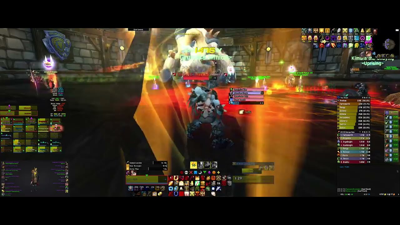 Uprising Faerlina Horde Beasts of Northrend 25 (Main Raid, Phase 3) Prot Paladin POV