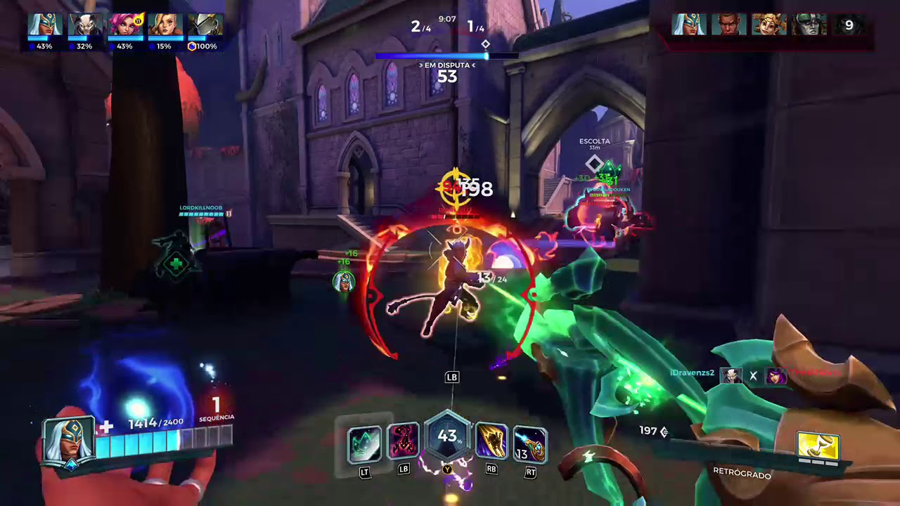 Paladins no Xbox One - gameplay com o Jenos