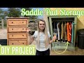 Saddle Pad Storage | DIY Project | Upcycle With Me | Day 16 of Lock Down