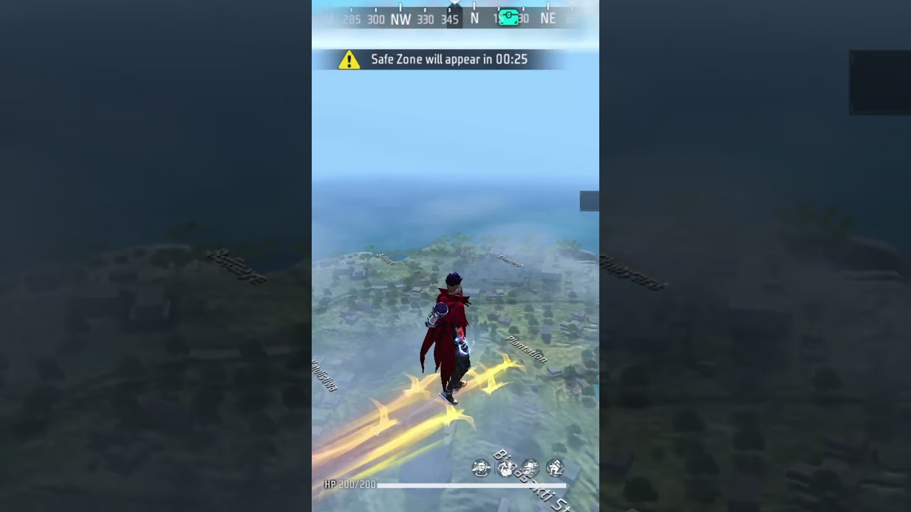 finally New Skydive 🔥 Free Fire Skydive Winged Aura | New Skywing