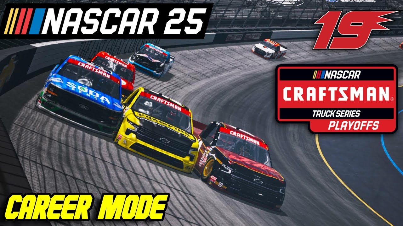 Режим карьеры NASCAR 25 — ПЕРВАЯ ГОНКА ПЛЕЙ-ОФФ!