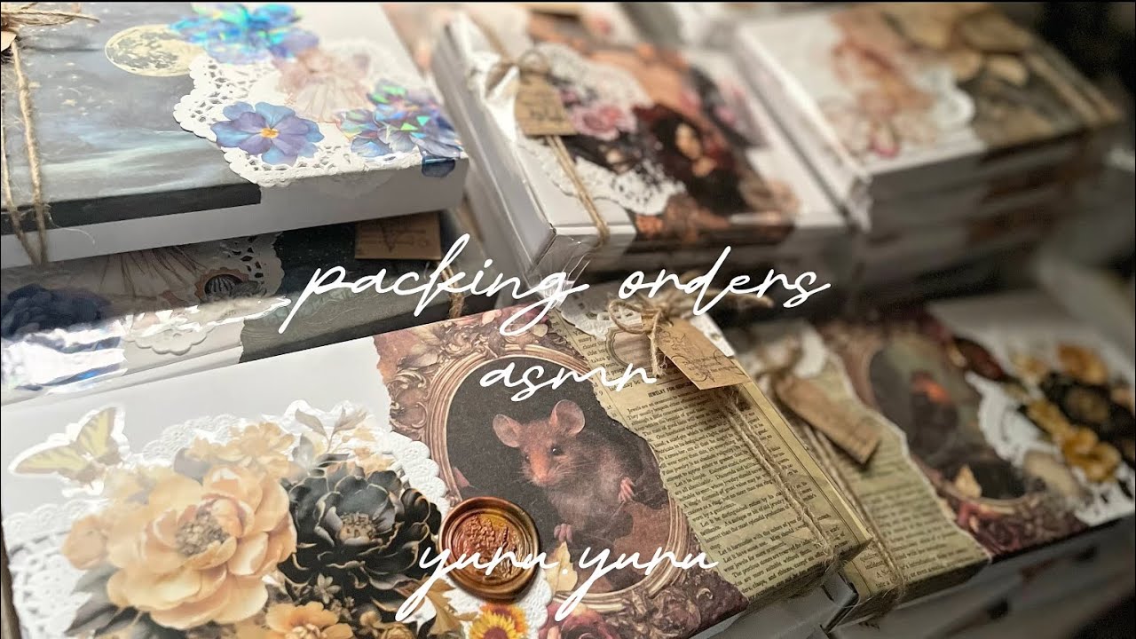 梱包動画】packing orders?大量梱包後編✨?BGMなし☀️#睡眠用 #作業 