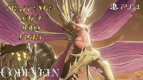 Code Vein - Butterfly of Delirium - Challenge Solo (Boss Fight)
