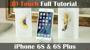 3D Touch for iPhone 6S Full Tutorial: Peek, Pop, Quick Actions, and More!