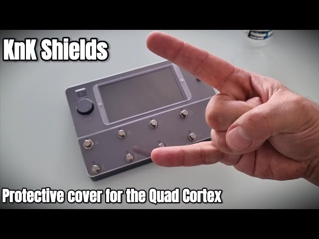 Review - Protective cover for the Quad Cortex (KnK Shields) - YouTube