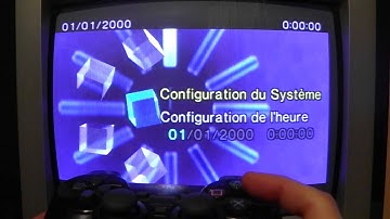 Playstation 2 scph 50004 unlock the osd and timer (after change  memory of battery 3v )