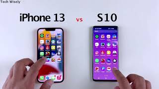 iPhone 13 vs S10 | SPEED TEST