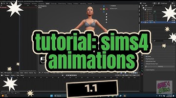 Sims4 Animation Tutorial : EP3 Creating a Pose