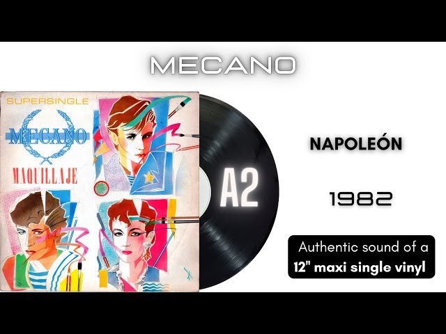 Mecano – Maquillaje Vinilo, 12”, 45 RPM, Maxi-Single