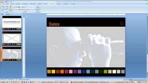 Insert Flash Applications in PowerPoint