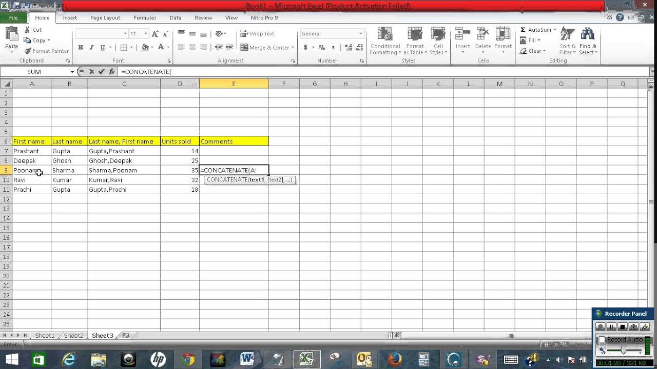 combine-2-cells-into-1-excel