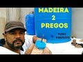 FUREI TAMBOR, PARA POR TORNEIRA, COM PREGO E MADEIRA.