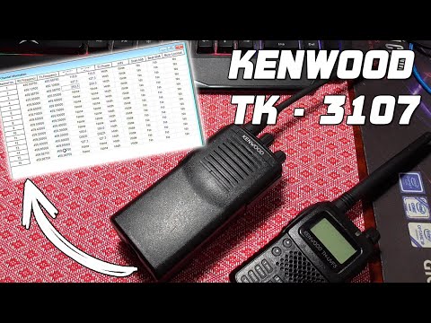 Чтение частот из рации Kenwood TK 3107