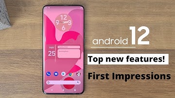 Android 12 is here ..First Look⚡New UI, New Animations & More जानिए सबकुछ