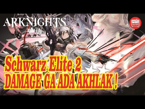 Schwarz Damagenya Ga Ada Akhlak ! | Arknights Vlog #5 @MotzGaming