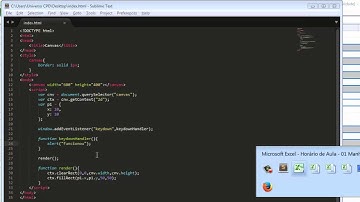 Canvas Básico 01 - Movimentação com JavaScript