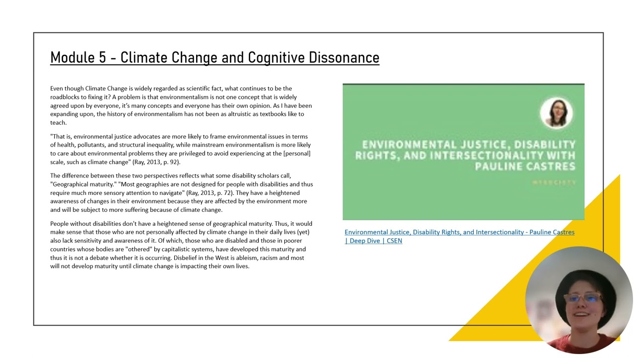 Disability as a Form of Environmental Control by Hannah Armstrong
