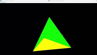 pygame 3D Experiments – Pyramids & Triangles