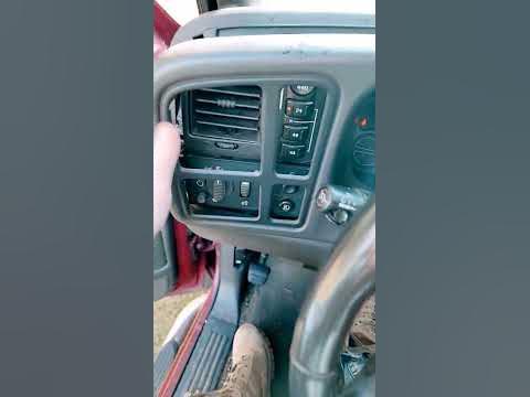 2004 CHEVY SILVERADO 1500 GAUGE CLUSTER Removal - YouTube
