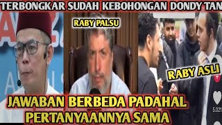 DONDY TAN'S LIE HAS BEEN EXPOSED, IT TURNS OUT THAT RABY IS A FAKE😅