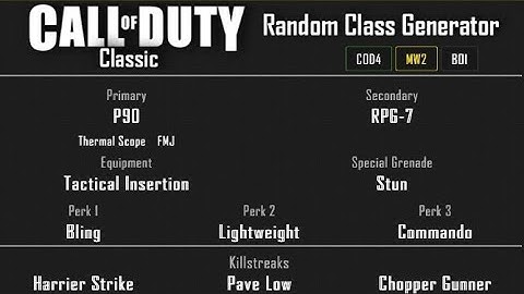 MW2 - Scrapyard Team Deathmatch (18-6) Random Class Generator #45 [2020]