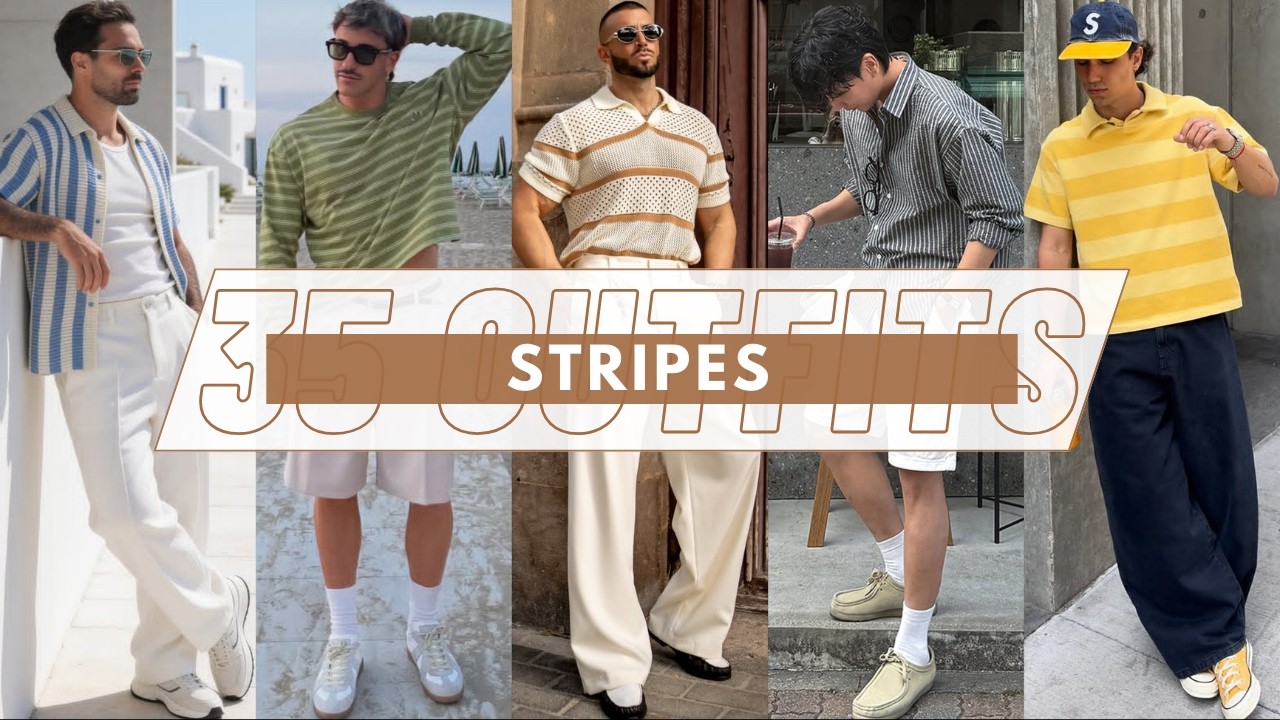 35 Ways to Style Stripes for Summer 2026 | Men’s Fashion