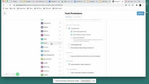 Square Online & Team Permissions!