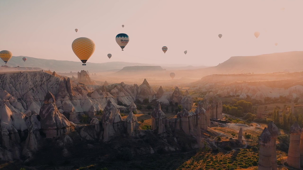 Hot Air Balloons FREE VIDEO BACKGROUND