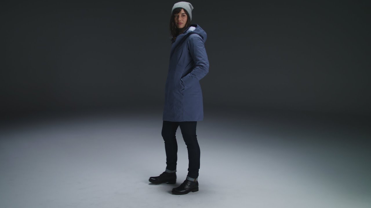 Arc'teryx - Durant Coat Women's - Nightshadow - YouTube