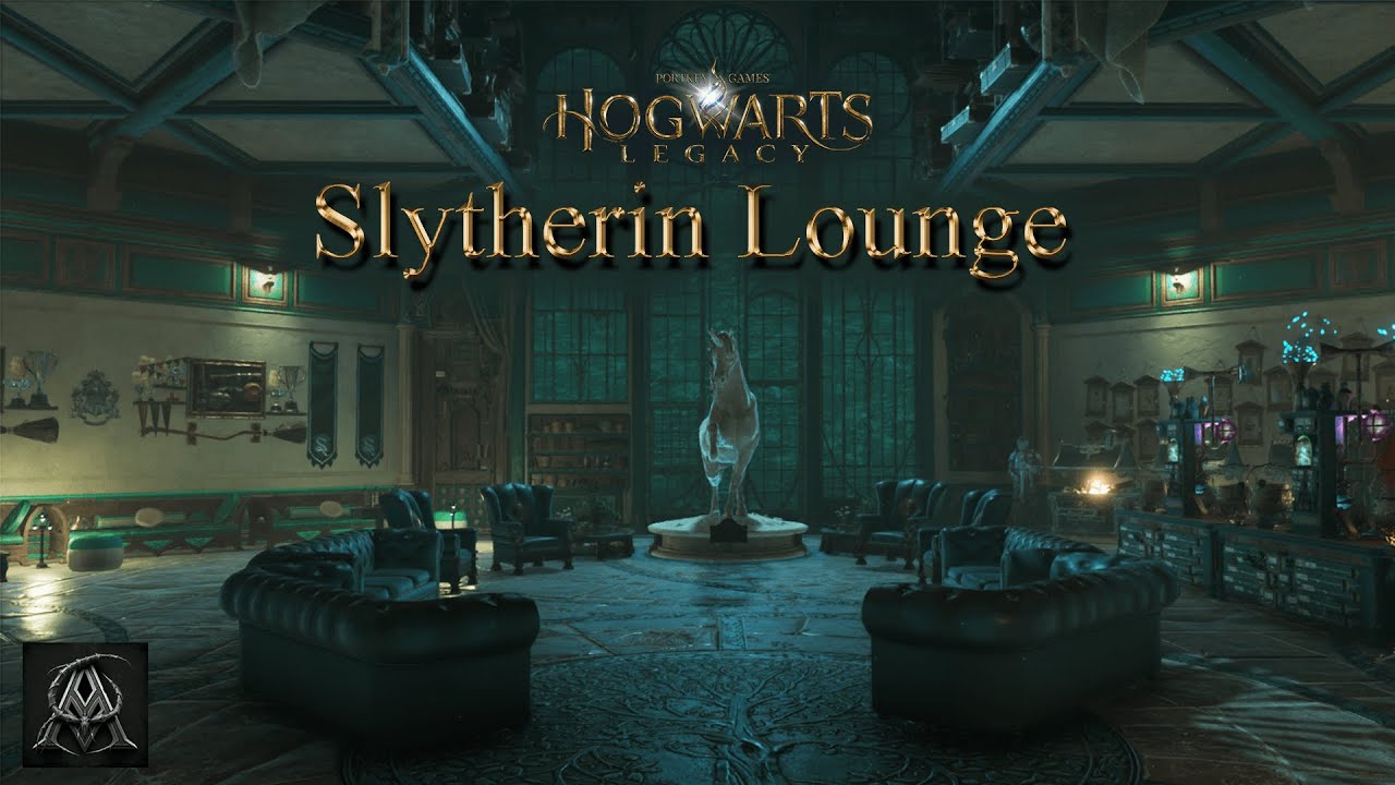 Hogwarts Legacy - Slytherin Lounge - The Room of Requirement - YouTube