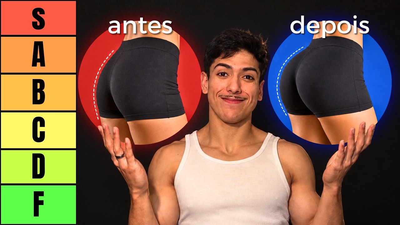 Os Melhores e Piores Exercícios para os Glúteos (segundo a ciência)