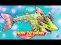 Hungry Shark | How to draw Gaia