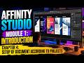 Module 1: Introduction | Chapter 4: Setup of Document According to Projects