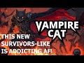 Gothic Cats vs Fast Food Mascots | Vampire Cat #roguelike #idler #indiehorror