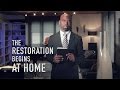 Restoration Begins At Home  |  Dwayne Lemon