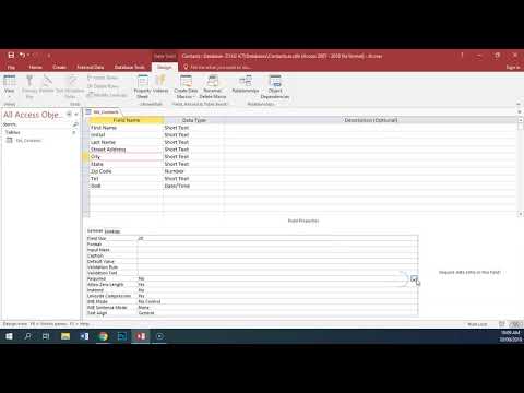 IGCSE ICT DB1.3a - Validation - presence check