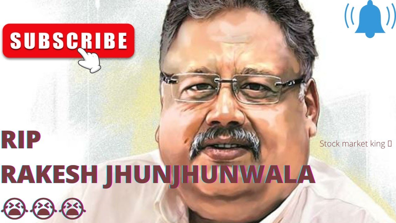 RIP rakesh jhunjhunwala 😔😔big bullAV vlog YouTube