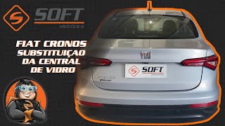 Substituição central de vidro original FIAT Cronos e Argo - SOFT AW44 para 4 vidros botão resistivo. screenshot 4