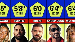 Famous Rappers And Their Height