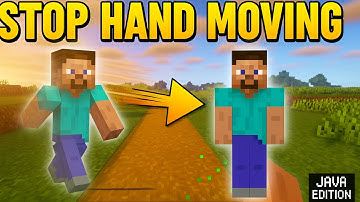 How to Stop Hand Movement When Walking in Minecraft Java Edition 2025 (Fast & Easy Guide)