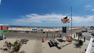 🏖️🅻🅸🆅🅴🏖️Ocean City Boardwalk Webcam View from Above🎇Maryland