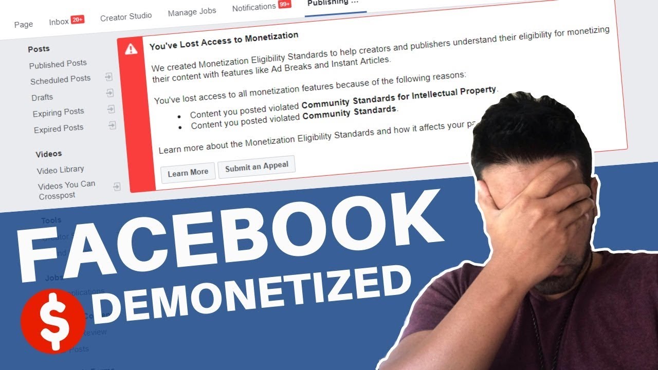 Hasil gambar untuk demonetized facebook