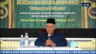 🔴 Live | Dr. K.H Marzuki Mustamar, M.Ag | Pengajian Ahad Pagi Arrisalah