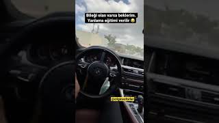 Çılgın Bmw Ci Yan Veriyor