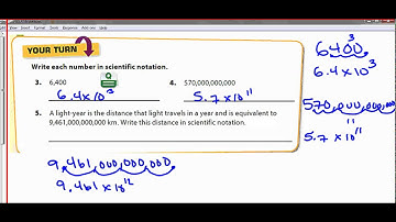 Scientific Notation with Positive Exponents