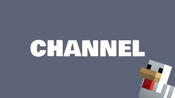 Colorful Minecraft YouTube intro