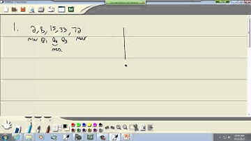 Elementary Statistics: The Five Number Summary and Boxplots