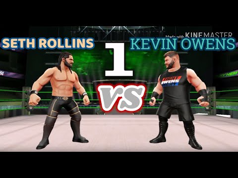 SETH ROLLINS VS KEVIN OWENS