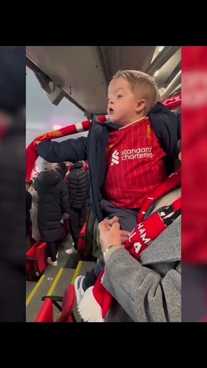 Isaac chants never walk alone #football