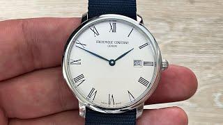 The Frederique Constant Slimline is Unpretentious